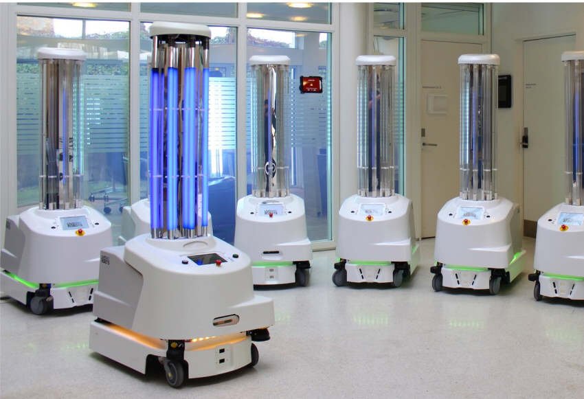 Roboter im Kampf gegen das Coronavirus