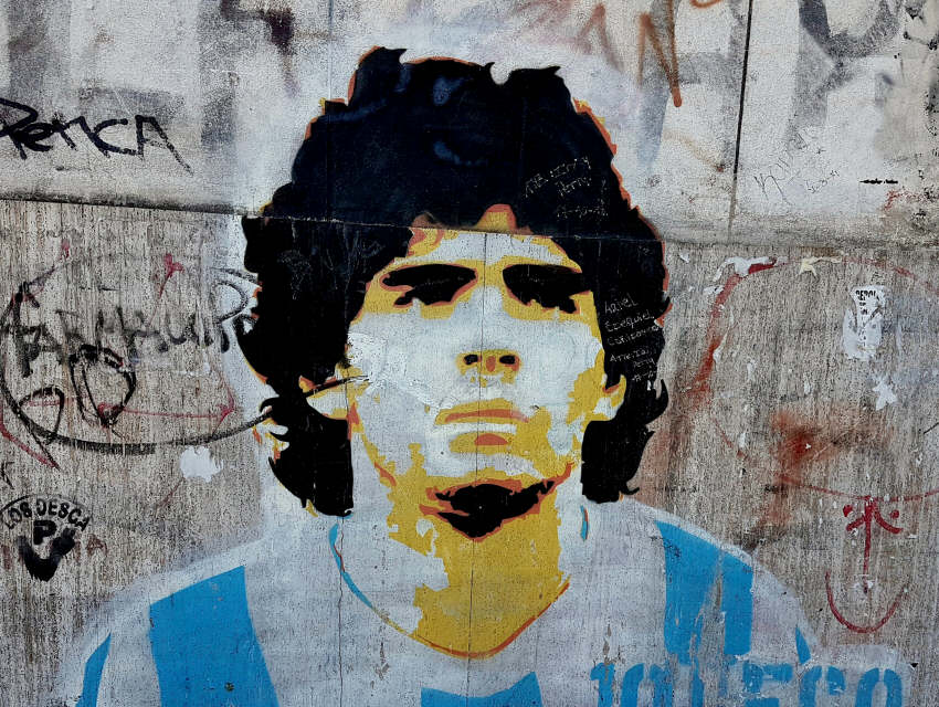 Argentinien präsentiert die Maradona-Tour